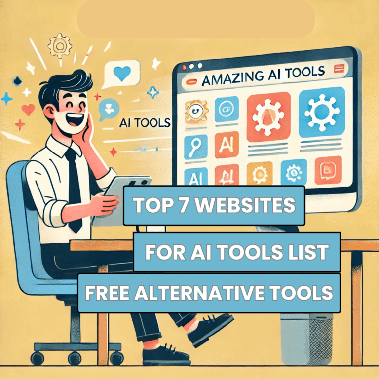 Top-7-Websites-to-get List-of-AI-Tools